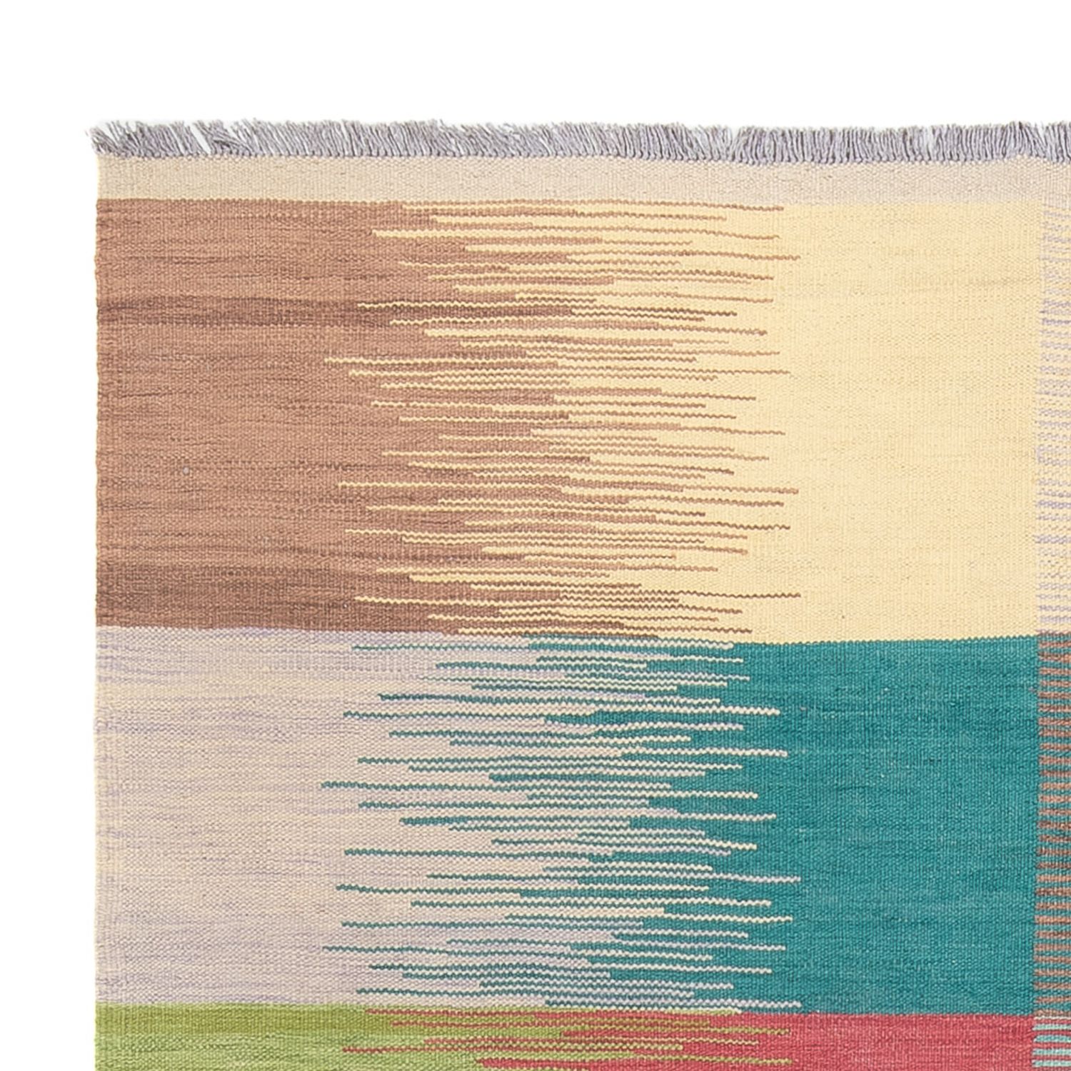 Tapis Kelim - Tendance - 241 x 170 cm - multicolore