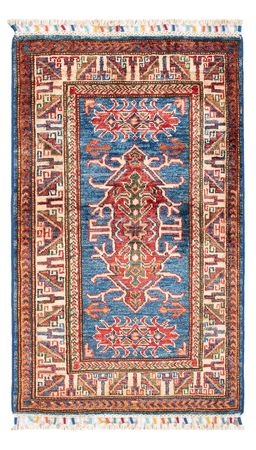 Tapis Ziegler - Kazak - 96 x 59 cm - bleu