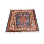 Tapis Ziegler - Kazak - 96 x 59 cm - bleu