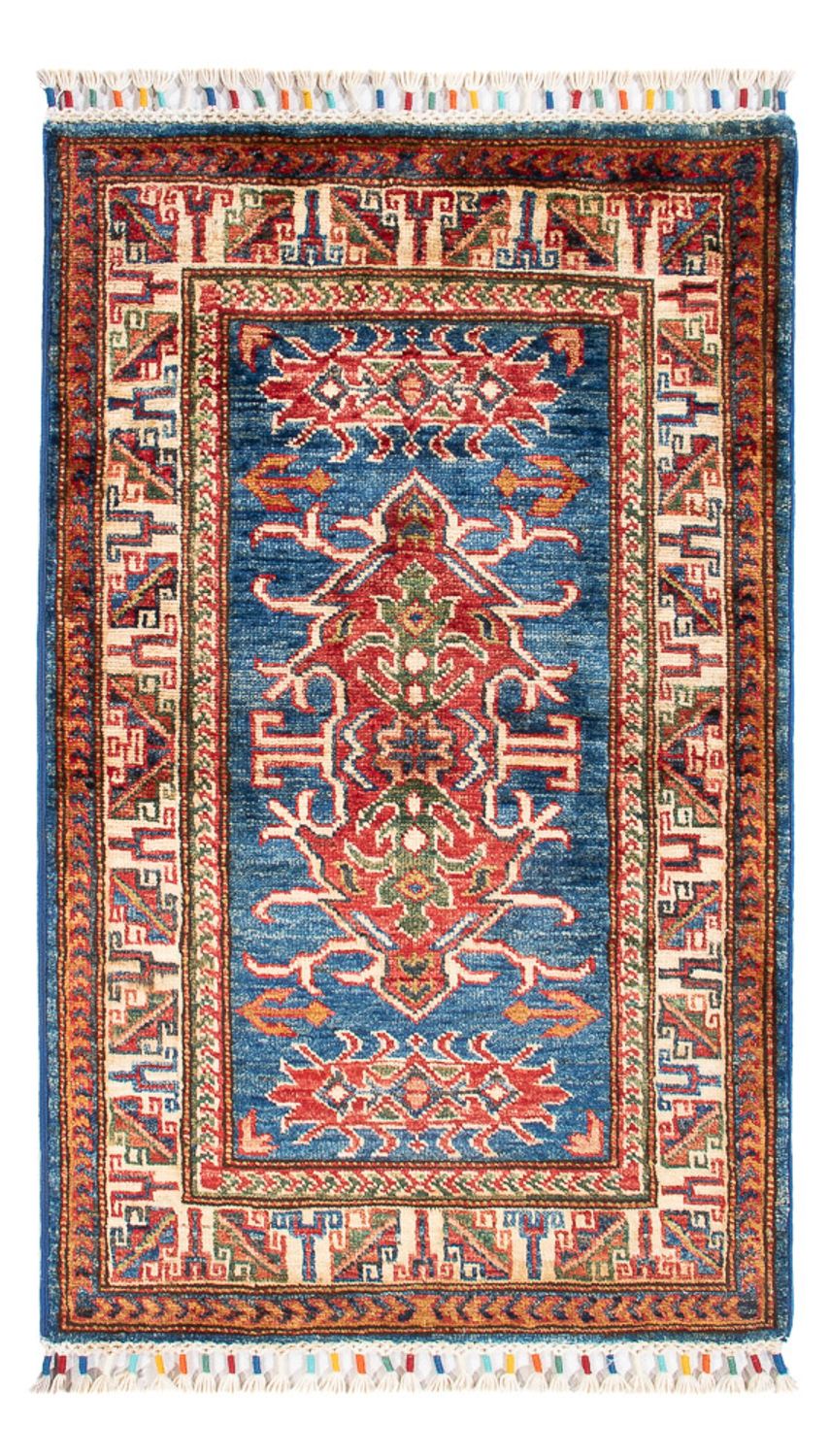 Ziegler Tapijt - Kazak - 97 x 59 cm - blauw