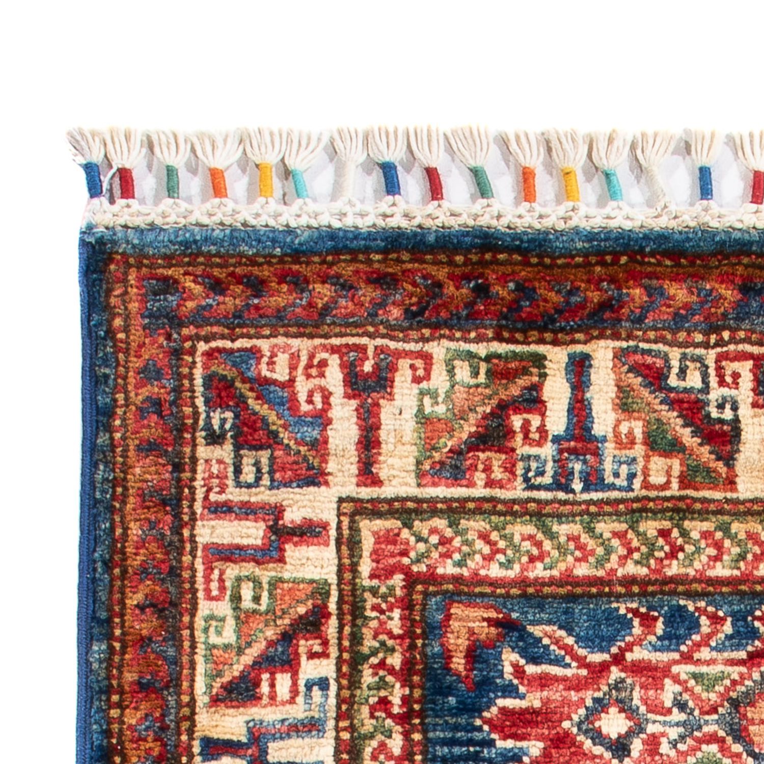 Tapis Ziegler - Kazak - 97 x 59 cm - bleu