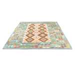 Kelim Carpet - Splash - 251 x 182 cm - flerfärgad