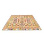 Kelimský koberec - Splash - 252 x 175 cm - vícebarevné