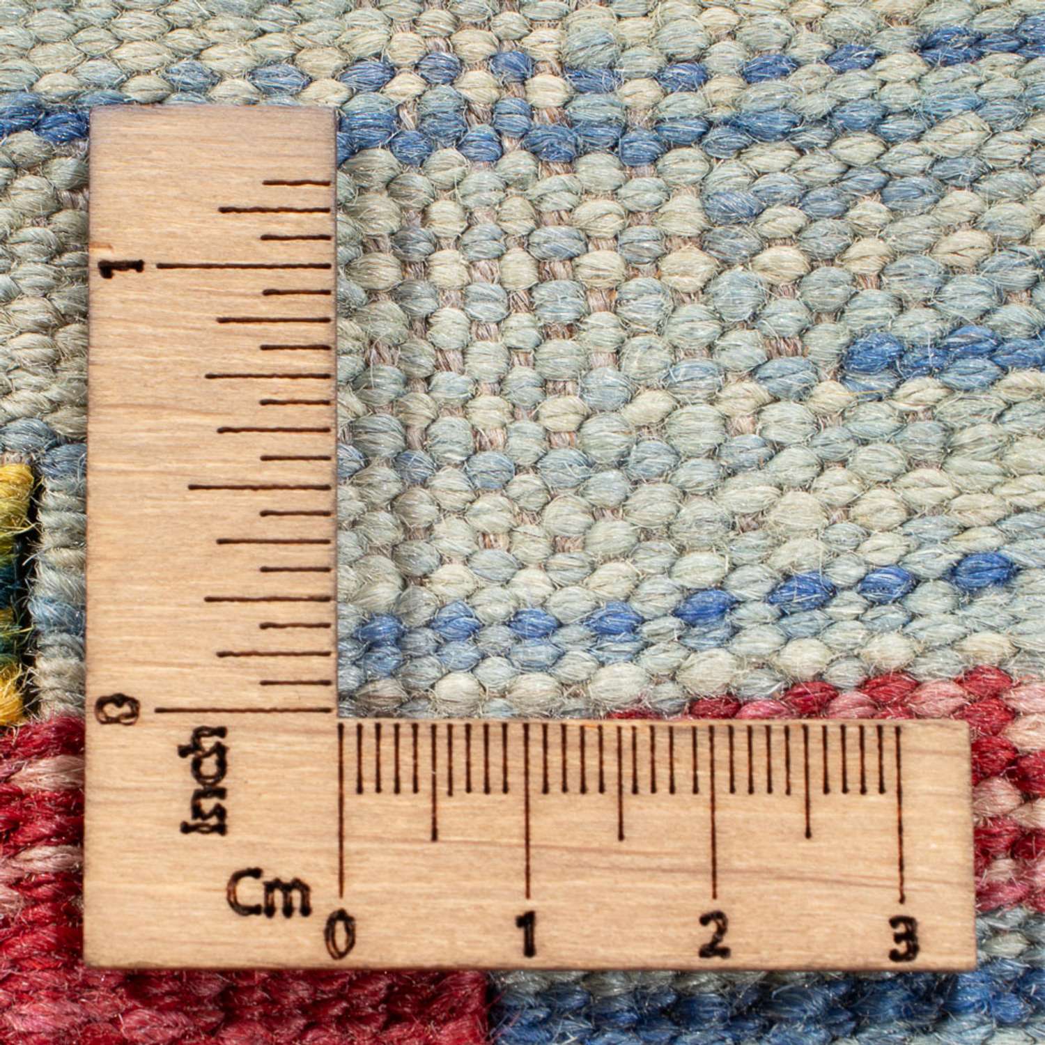 Kelim Carpet - Splash - 174 x 127 cm - flerfärgad