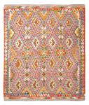 Kelim Rug - Splash - 197 x 162 cm - multicolored