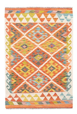 Kelim Rug - Splash - 123 x 83 cm - multicolored