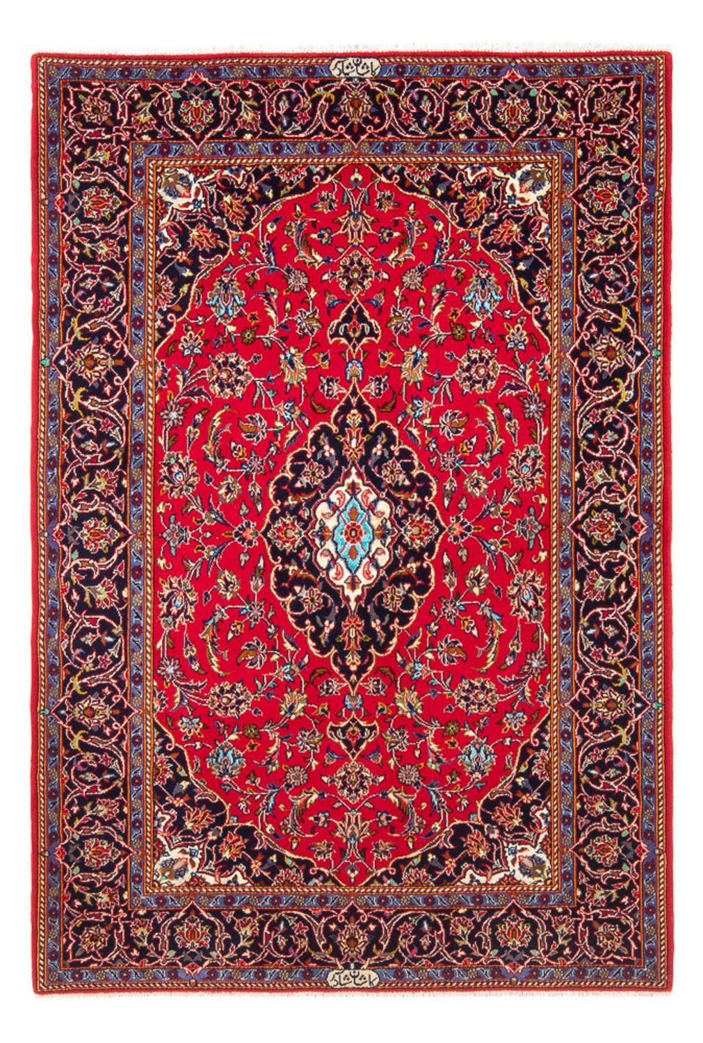 Perserteppich - Keshan - 180 x 115 cm - rot