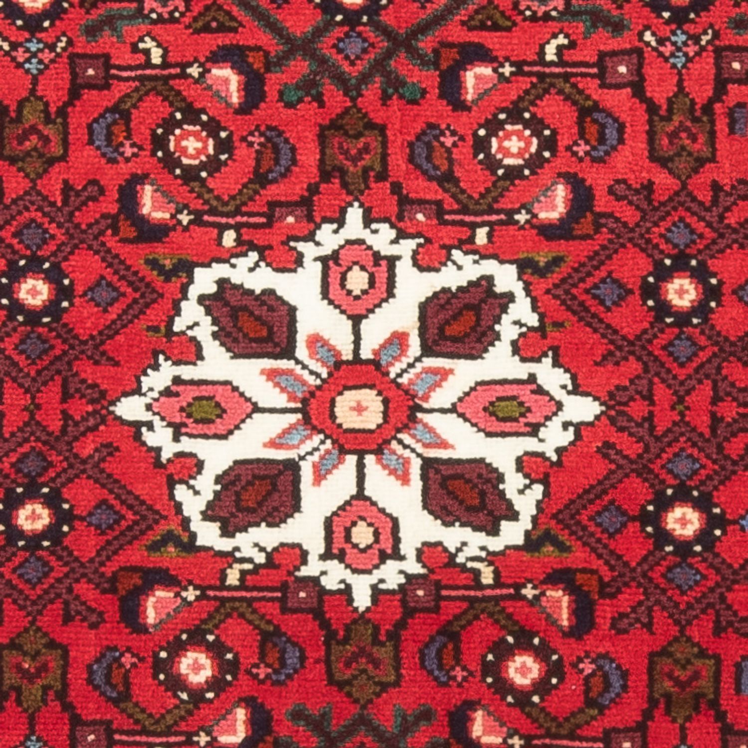 Corredor Tapete Persa - Nomadic - 245 x 76 cm - vermelho