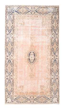 Vintage tapijt - 212 x 122 cm - roze