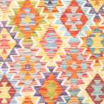 Kelimský koberec - Splash - 152 x 100 cm - vícebarevné