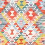Kelimský koberec - Splash - 152 x 100 cm - vícebarevné