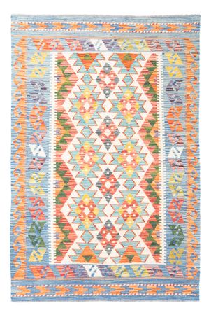 Tapis Kelim - Splash - 143 x 98 cm - multicolore