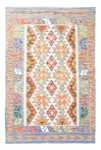 Kelim Carpet - Splash - 143 x 98 cm - flerfärgad