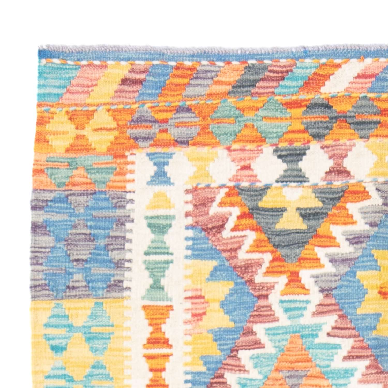 Kelimský koberec - Splash - 145 x 106 cm - vícebarevné