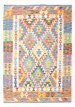 Tapis Kelim - Splash - 145 x 106 cm - multicolore