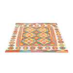 Kelimský koberec - Splash - 143 x 104 cm - vícebarevné