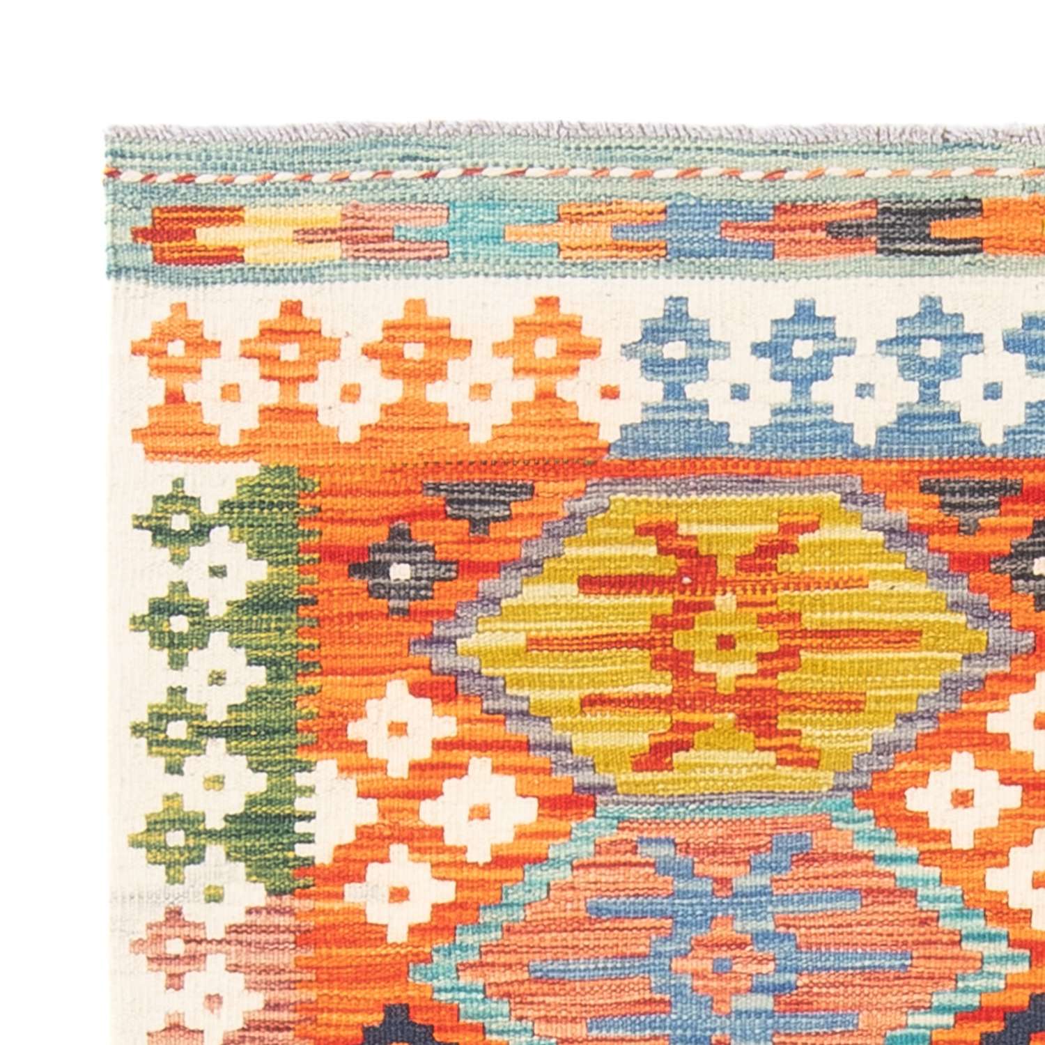 Kelimský koberec - Splash - 150 x 99 cm - vícebarevné