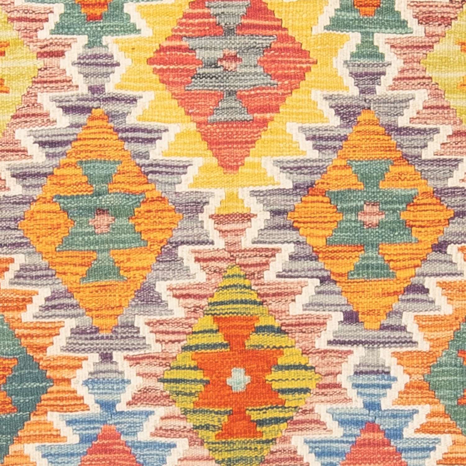 Kelim tapijt - Splash - 147 x 100 cm - veelkleurig