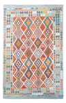 Kelimský koberec - Splash - 301 x 206 cm - vícebarevné