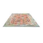 Kelim tapijt - Splash - 301 x 206 cm - veelkleurig