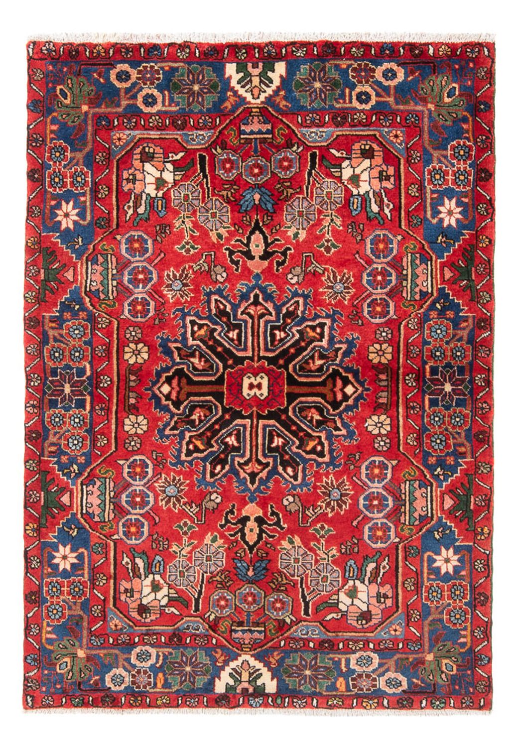 Perserteppich - Nomadic - 171 x 119 cm - rot