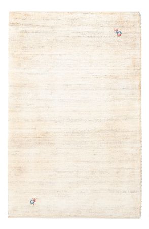 Tappeto Gabbeh - Persero - 127 x 83 cm - bianco naturale