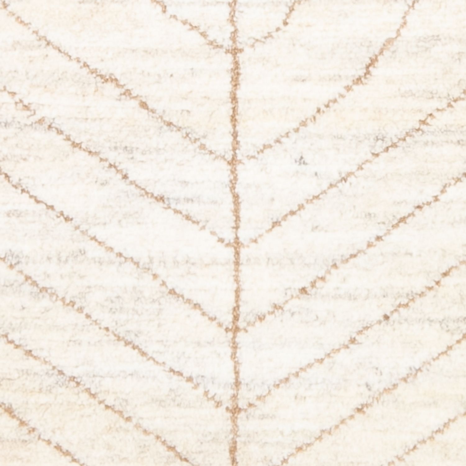 Tapete Gabbeh - Persa - 121 x 77 cm - branco natural