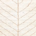 Tappeto Gabbeh - Persero - 121 x 77 cm - bianco naturale