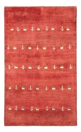 Alfombra Gabbeh - Persa - 123 x 79 cm - rojo