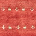 Tapis Gabbeh - Persan - 123 x 79 cm - rouge