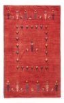 Tappeto Gabbeh - Persero - 123 x 83 cm - rosso