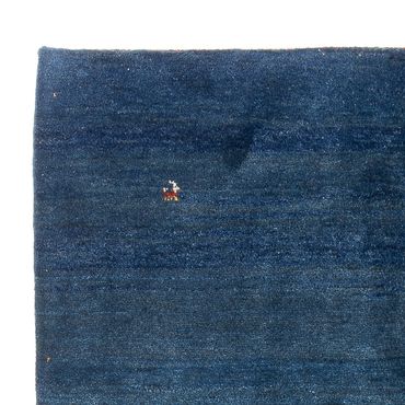 Tapis Gabbeh - Persan - 201 x 151 cm - bleu