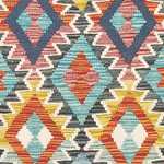 Runner Kelim Carpet - Splash - 281 x 80 cm - flerfärgad