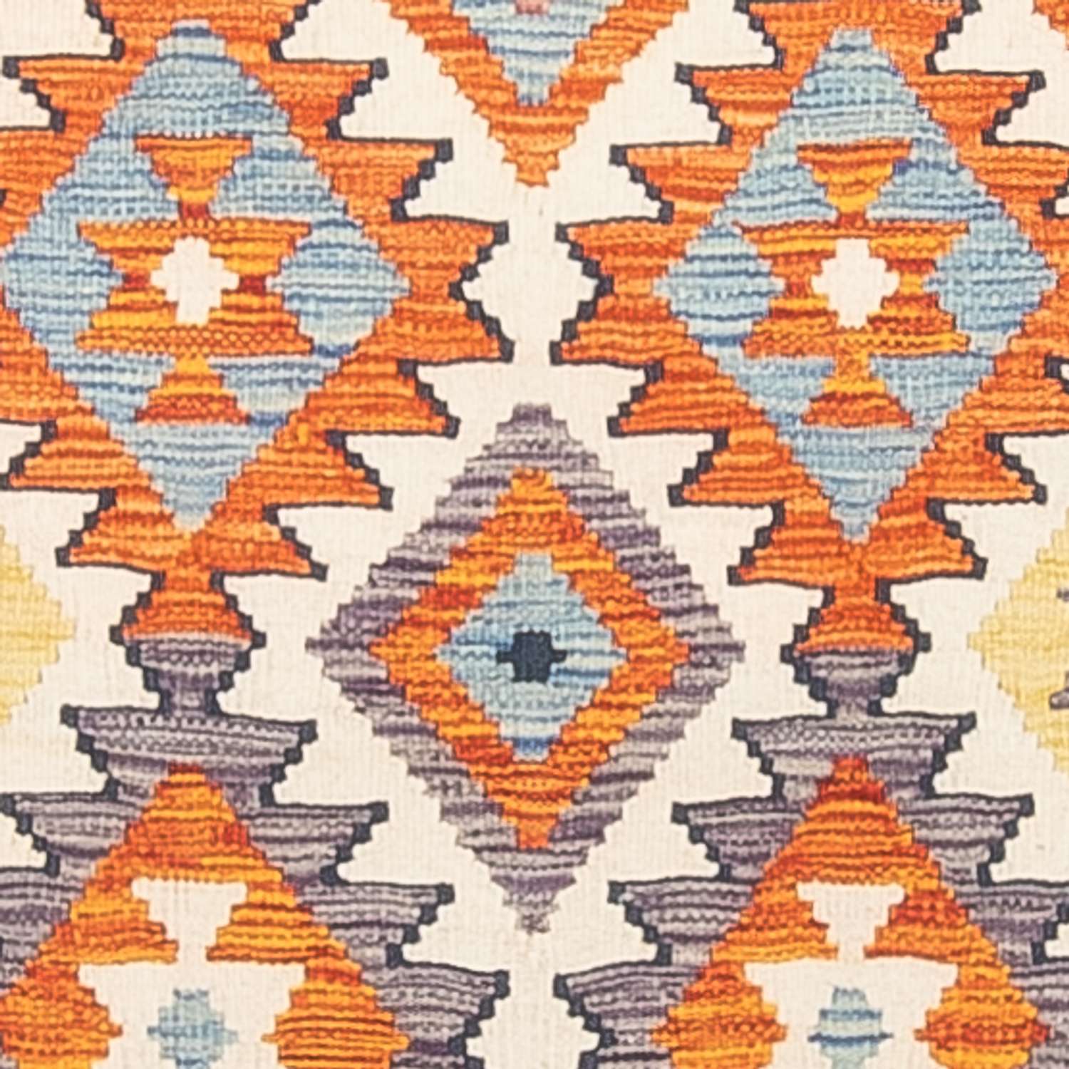 Runner Kelim Carpet - Splash - 299 x 86 cm - flerfärgad