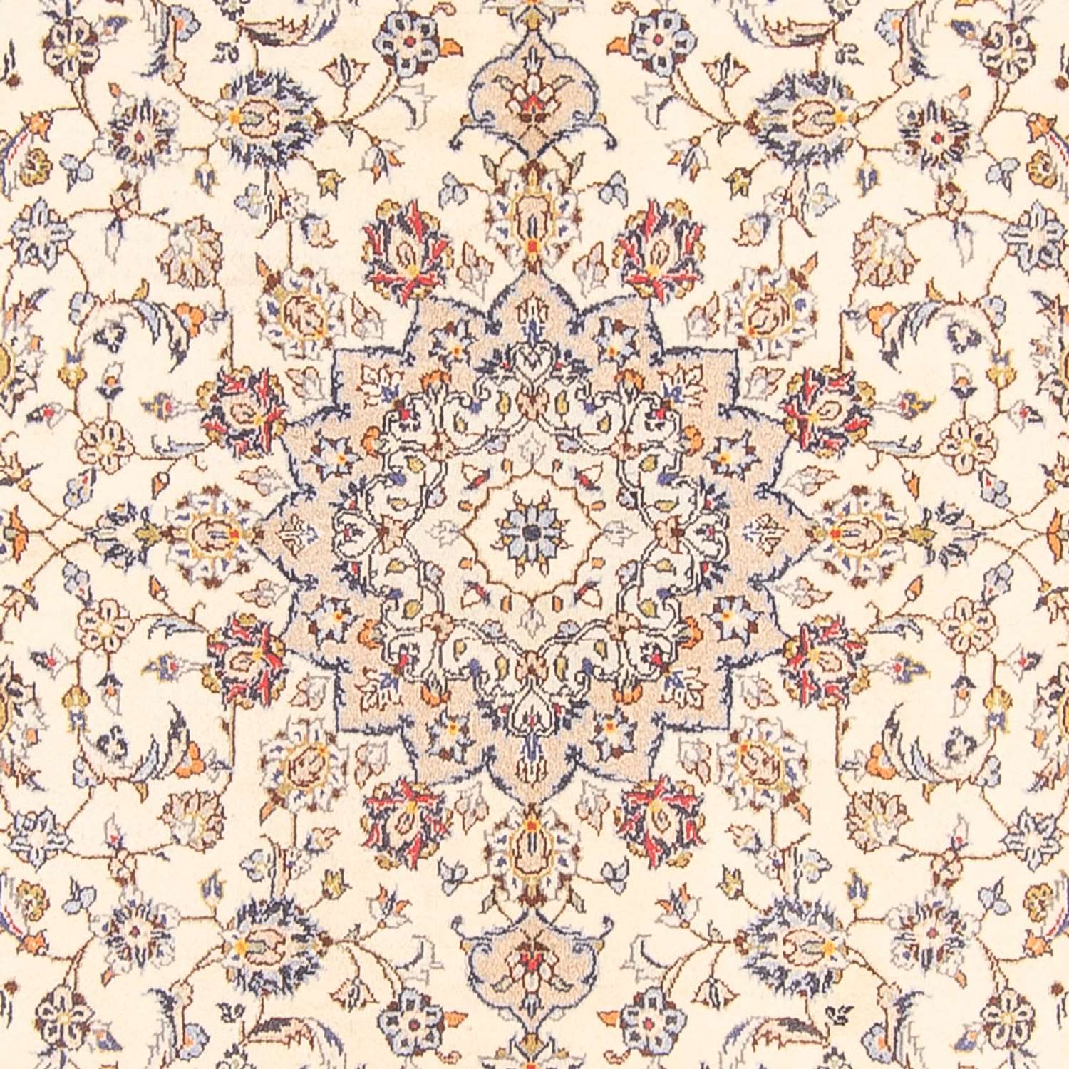 Perzisch tapijt - Keshan - 274 x 197 cm - crème