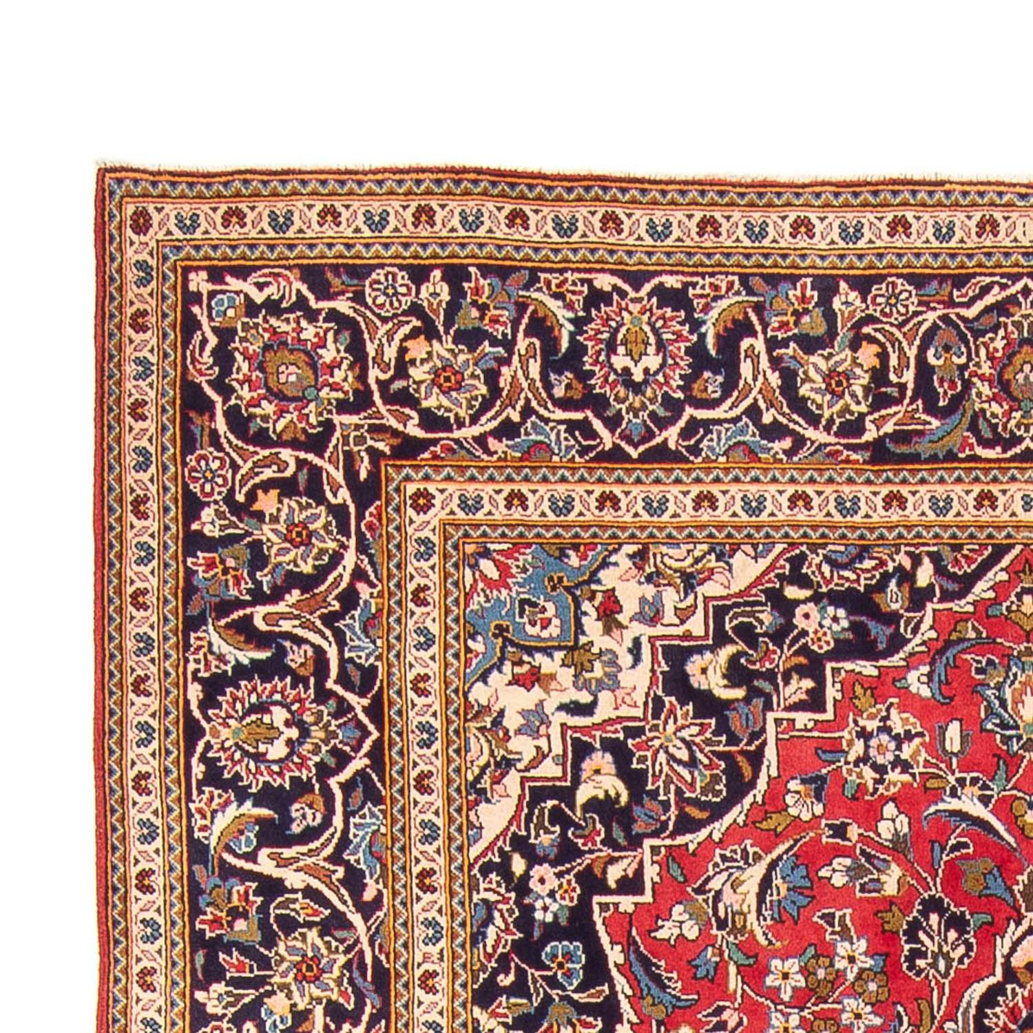 Perser Rug - Keshan - 293 x 193 cm - red