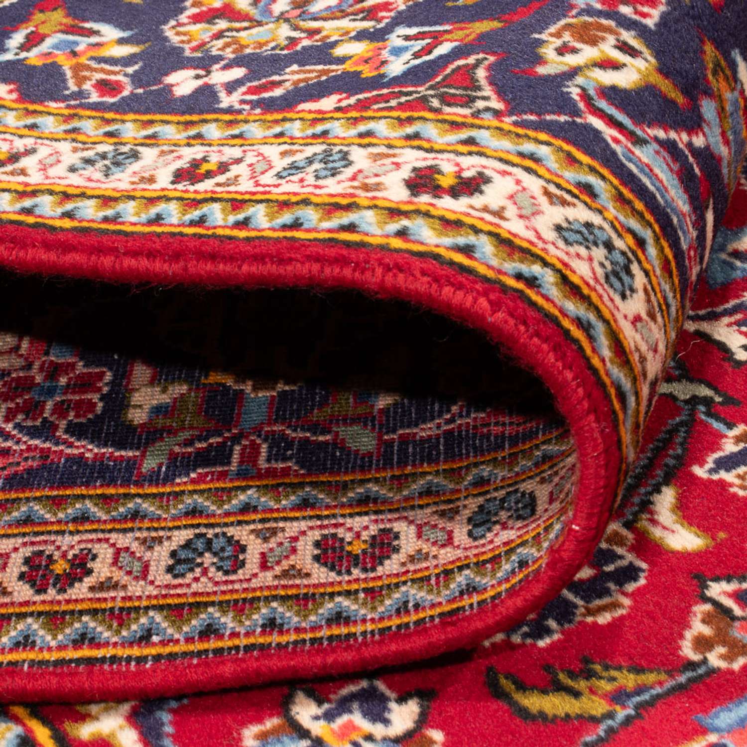 Perský koberec - Keshan - 290 x 197 cm - červená