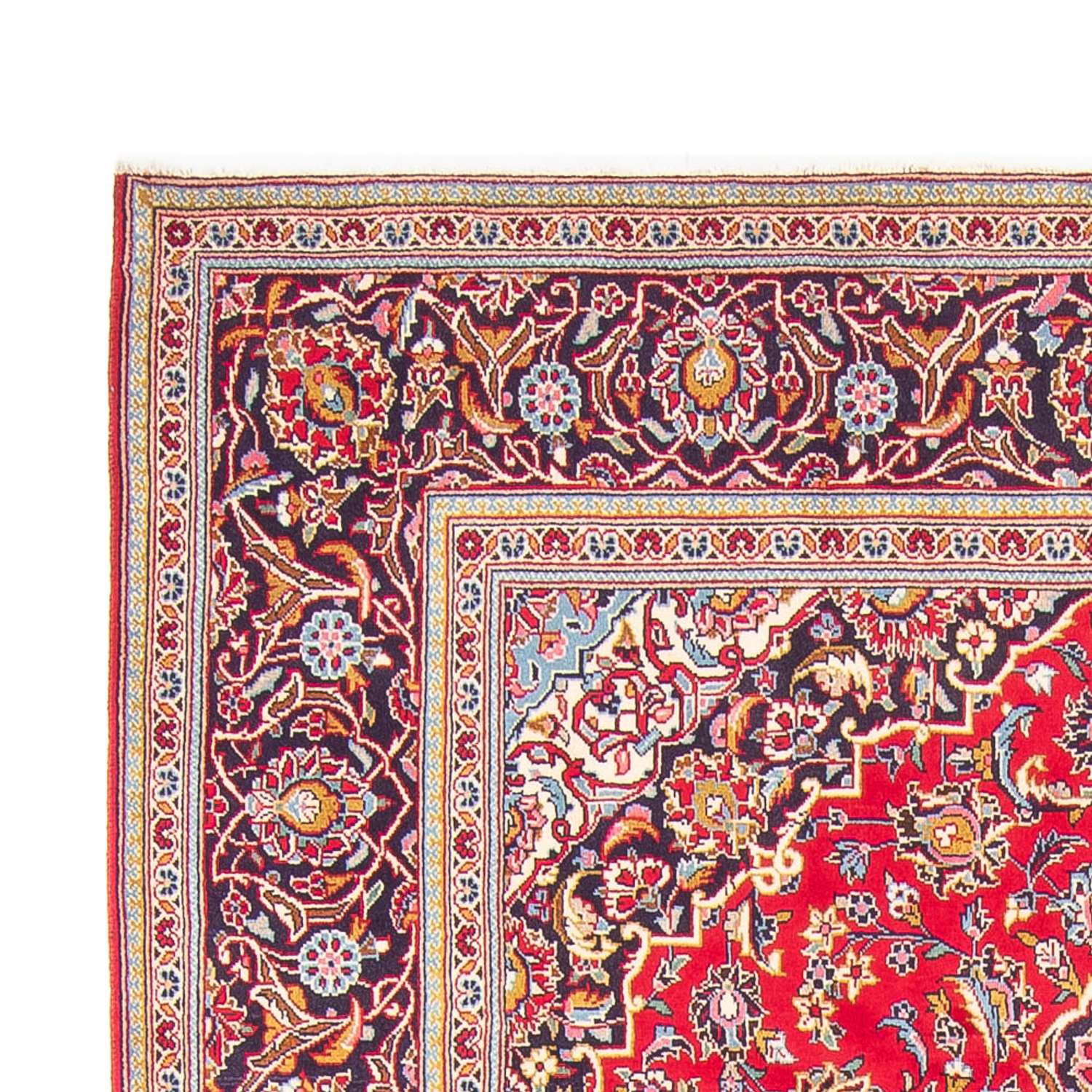 Tapete persa - Keshan - 290 x 198 cm - vermelho