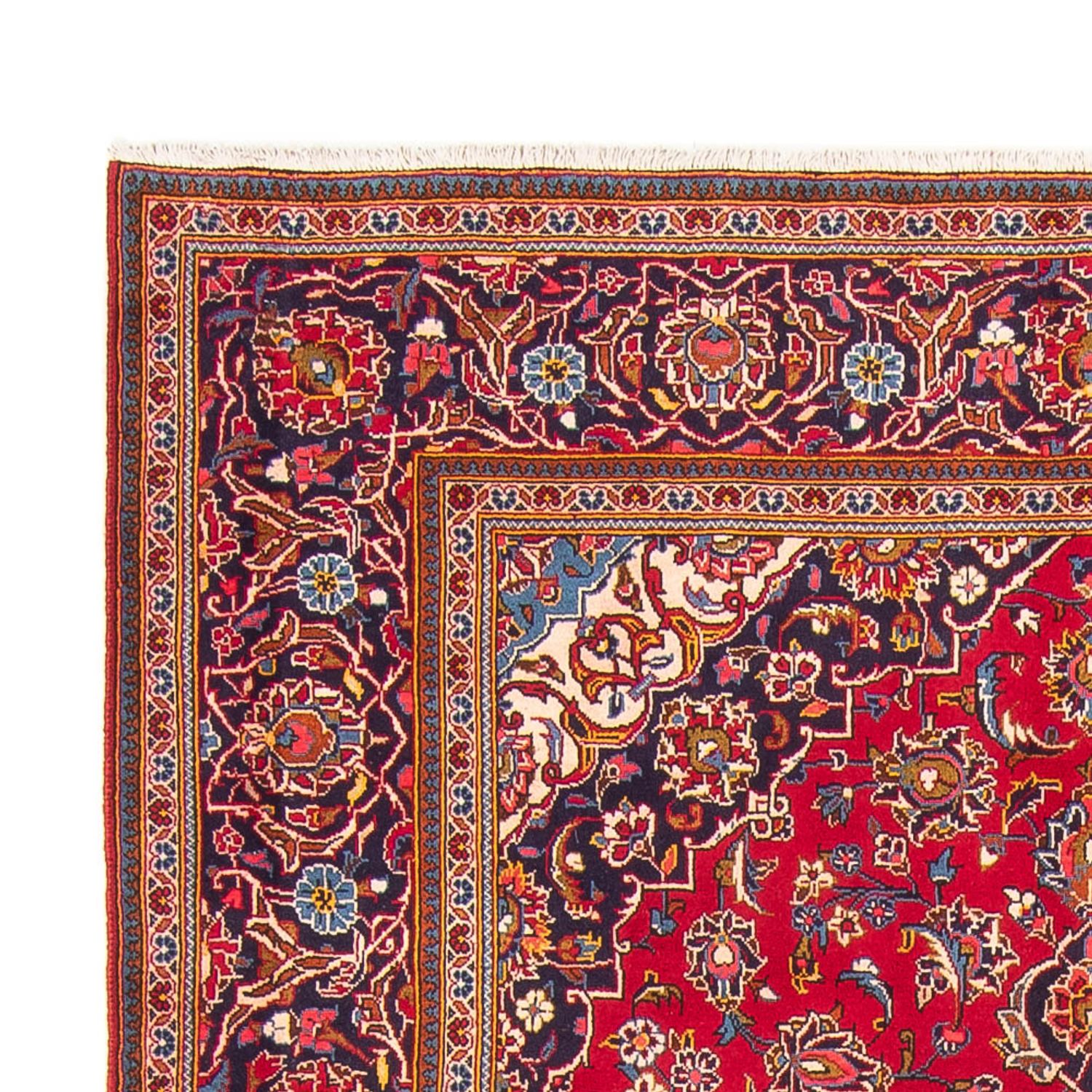 Tapis persan - Keshan - 296 x 195 cm - rouge