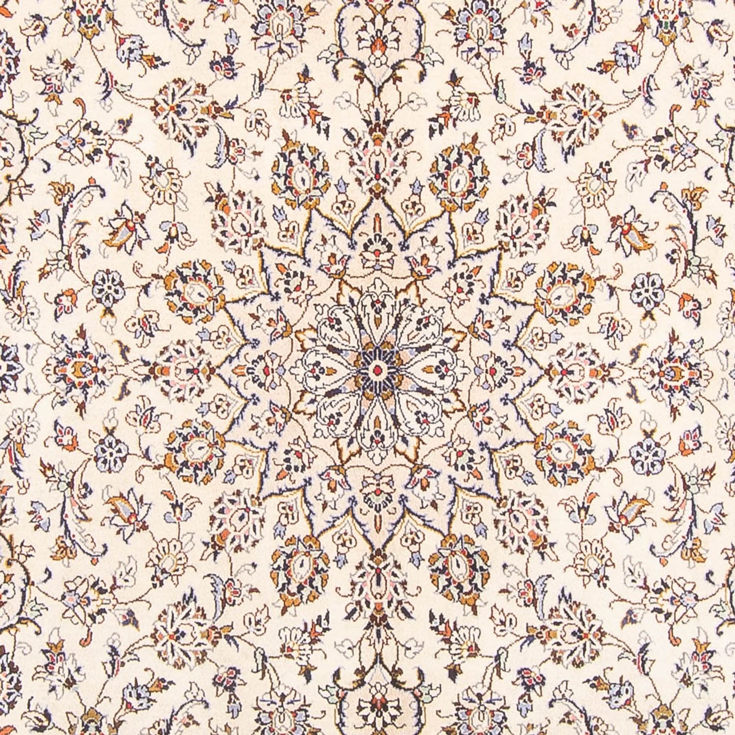 Tapis persan - Keshan - 302 x 194 cm - crème