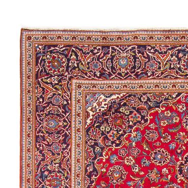 Alfombra persa - Keshan - 300 x 197 cm - rojo