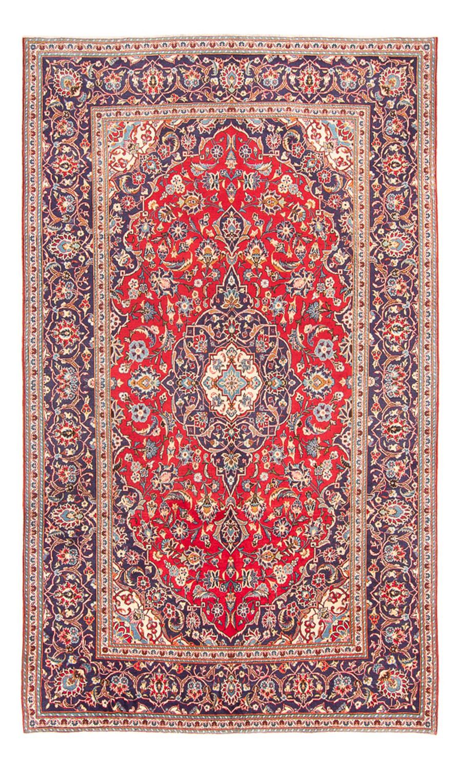 Perser Rug - Keshan - 310 x 192 cm - red