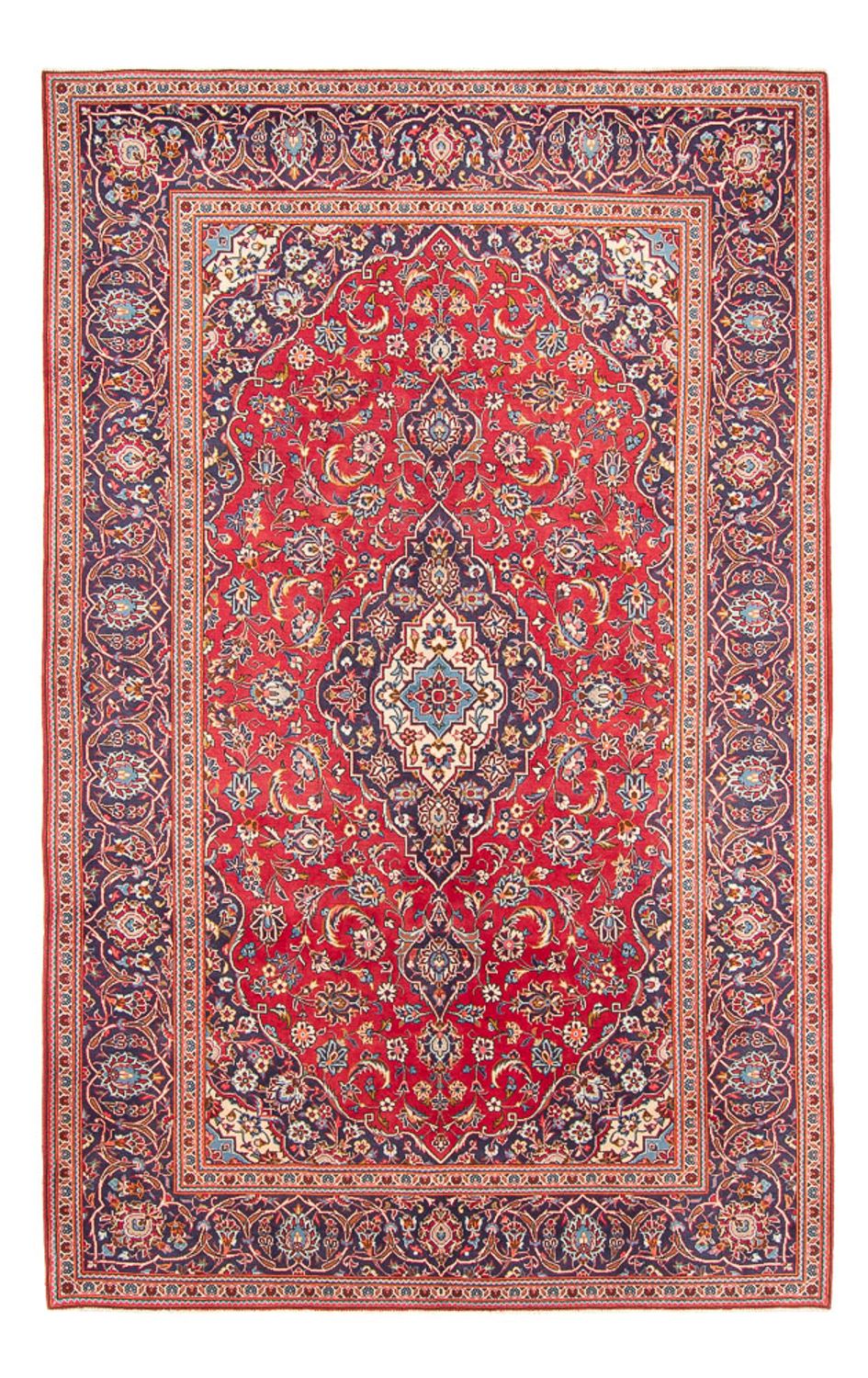 Tapis persan - Keshan - 303 x 200 cm - rouge