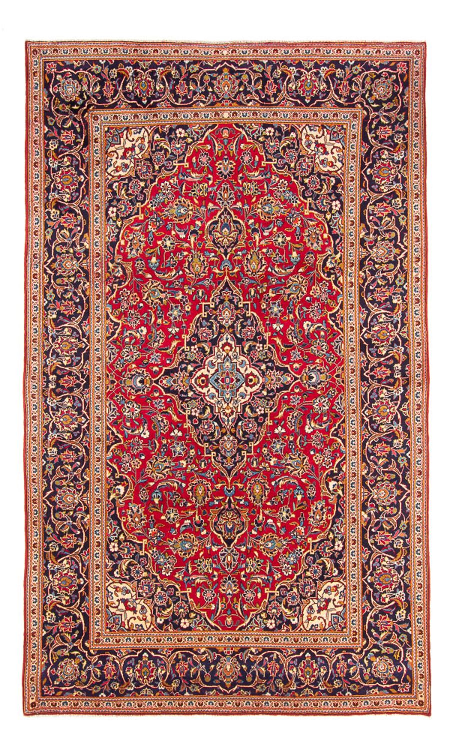 Perzisch tapijt - Keshan - 314 x 197 cm - rood