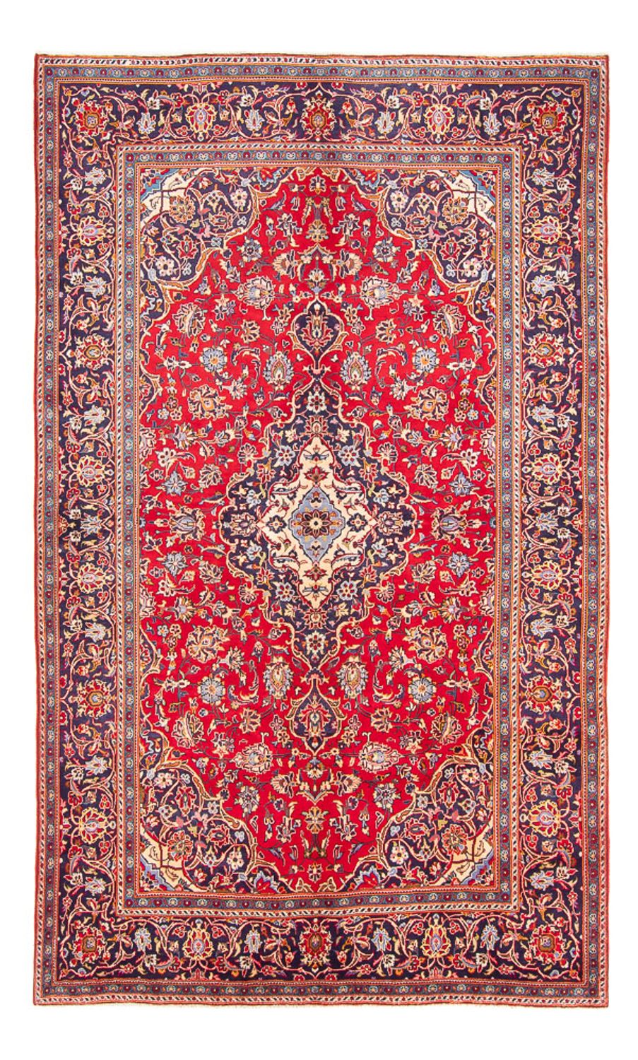 Alfombra persa - Keshan - 310 x 200 cm - rojo