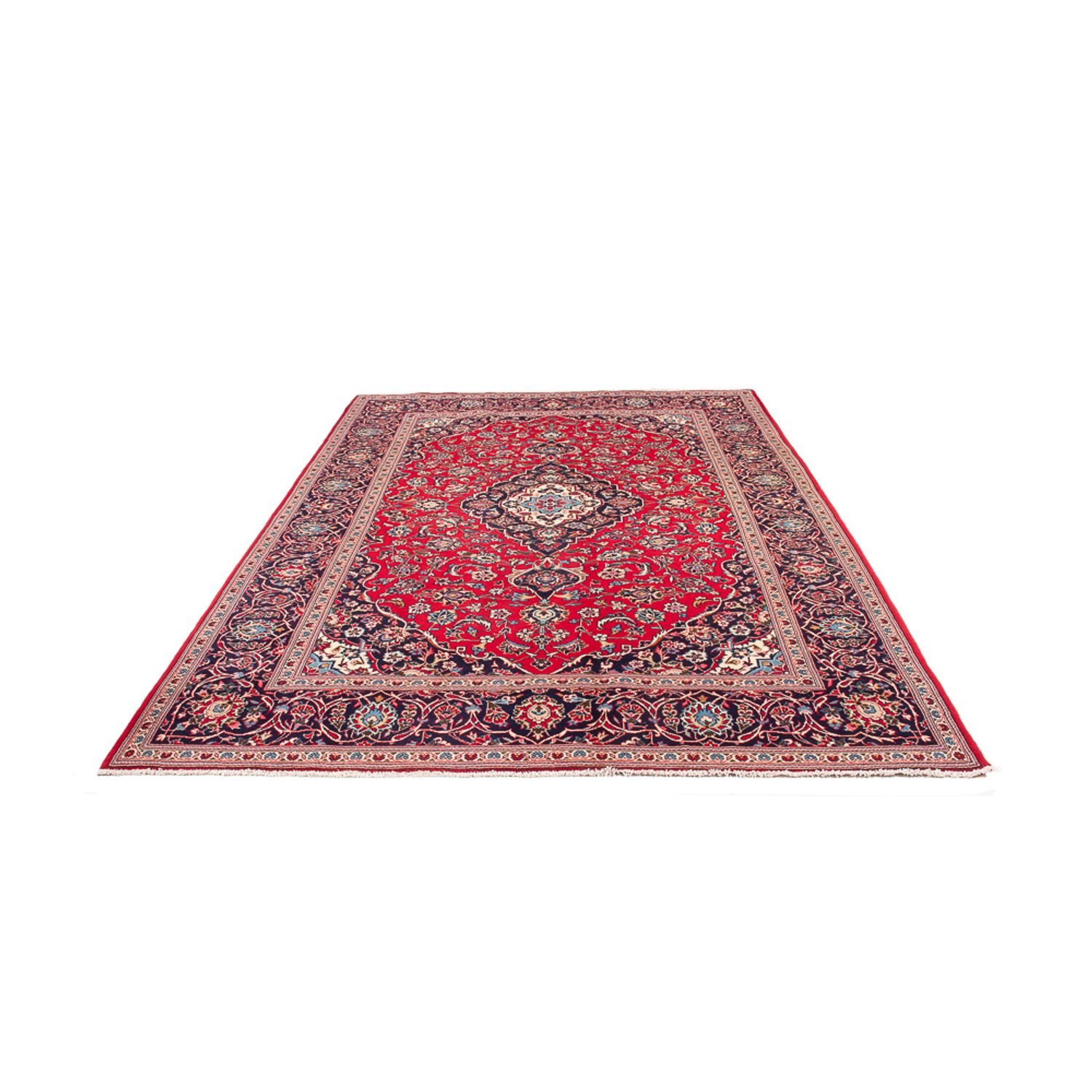 Perser Rug - Keshan - 311 x 200 cm - red