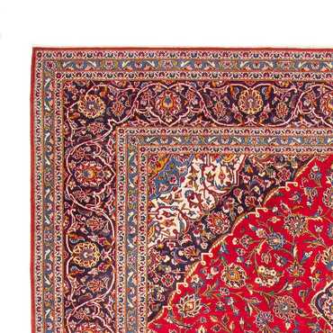 Tappeto Persero - Keshan quadrato  - 254 x 246 cm - rosso