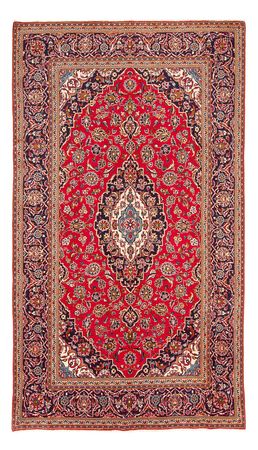 Alfombra persa - Keshan - 325 x 198 cm - rojo