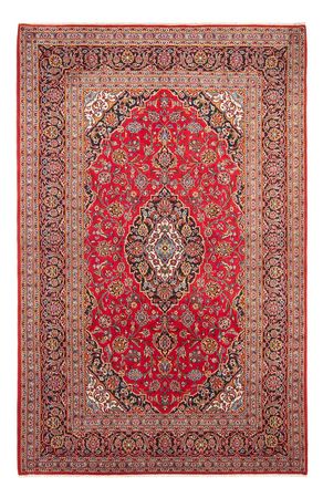 Alfombra persa - Keshan - 307 x 210 cm - rojo