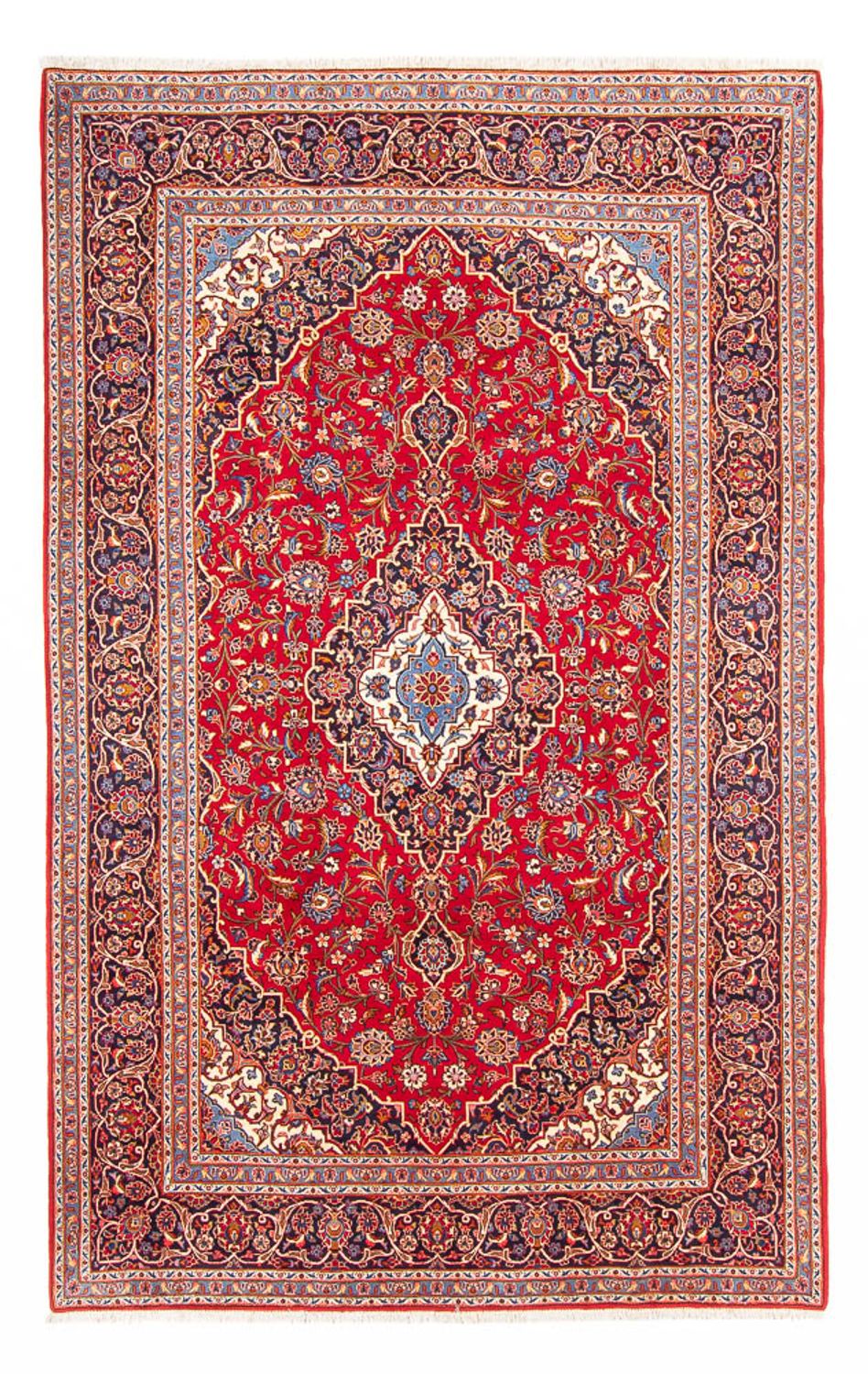 Tappeto Persero - Keshan - 340 x 220 cm - rosso